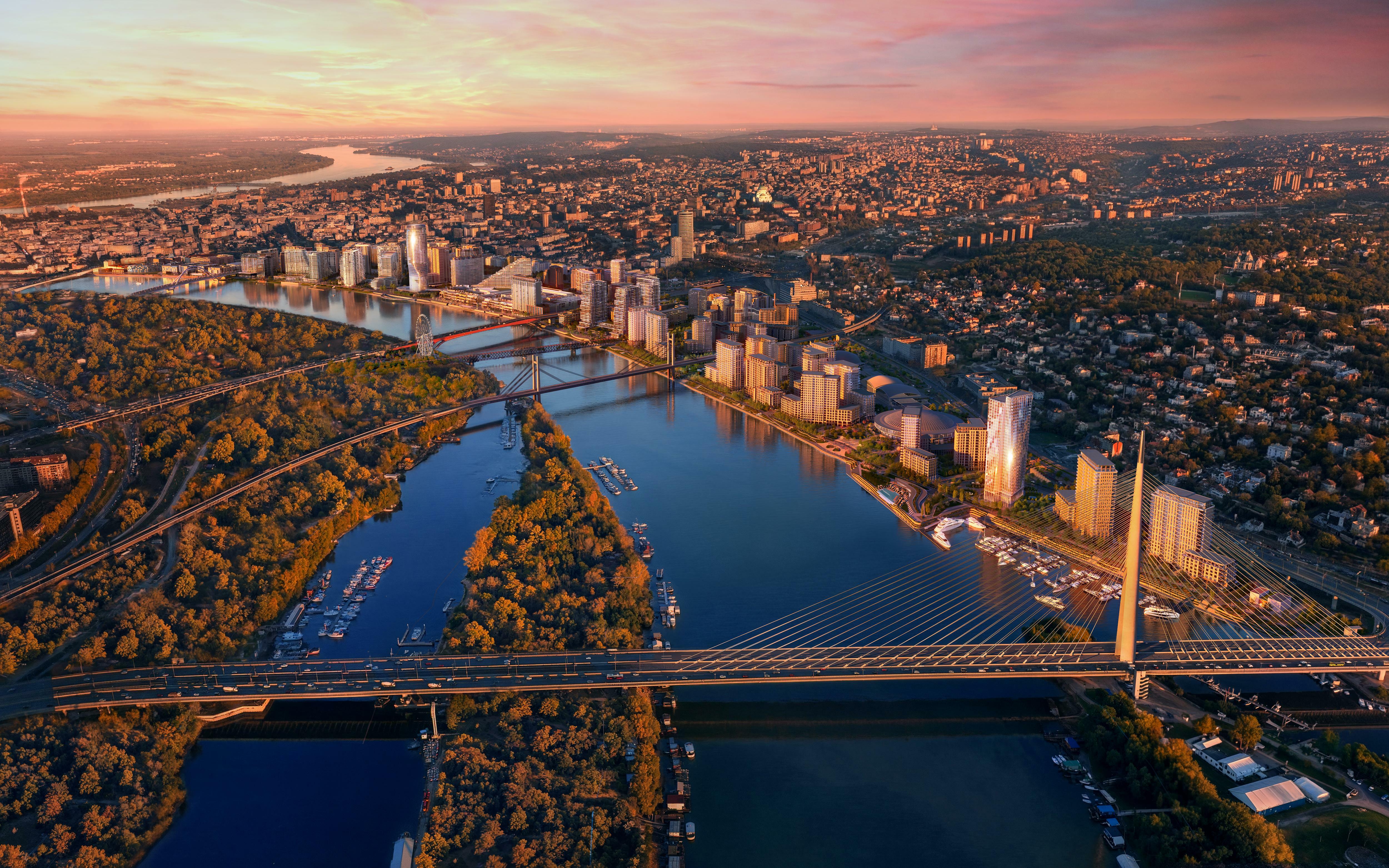 BEOGRAD DOBIJA NOVI KVART: UPOZNAJTE BELGRADE WATERFRONT MARINU, MIRNU ...